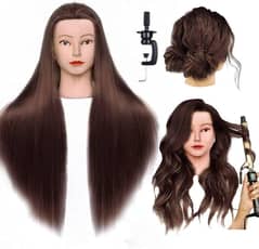 wig with stand