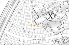 Sasta Plot in Phase 8 Sector X (887) on Investor Rate, Opposite DHA Office