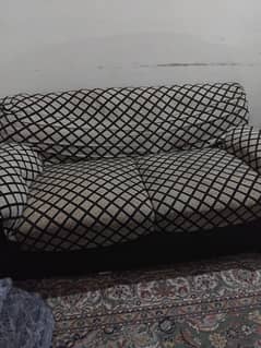 solid wooden sofa  condition 10/6