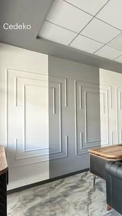 molding Wall design bed Wall design interior design services available