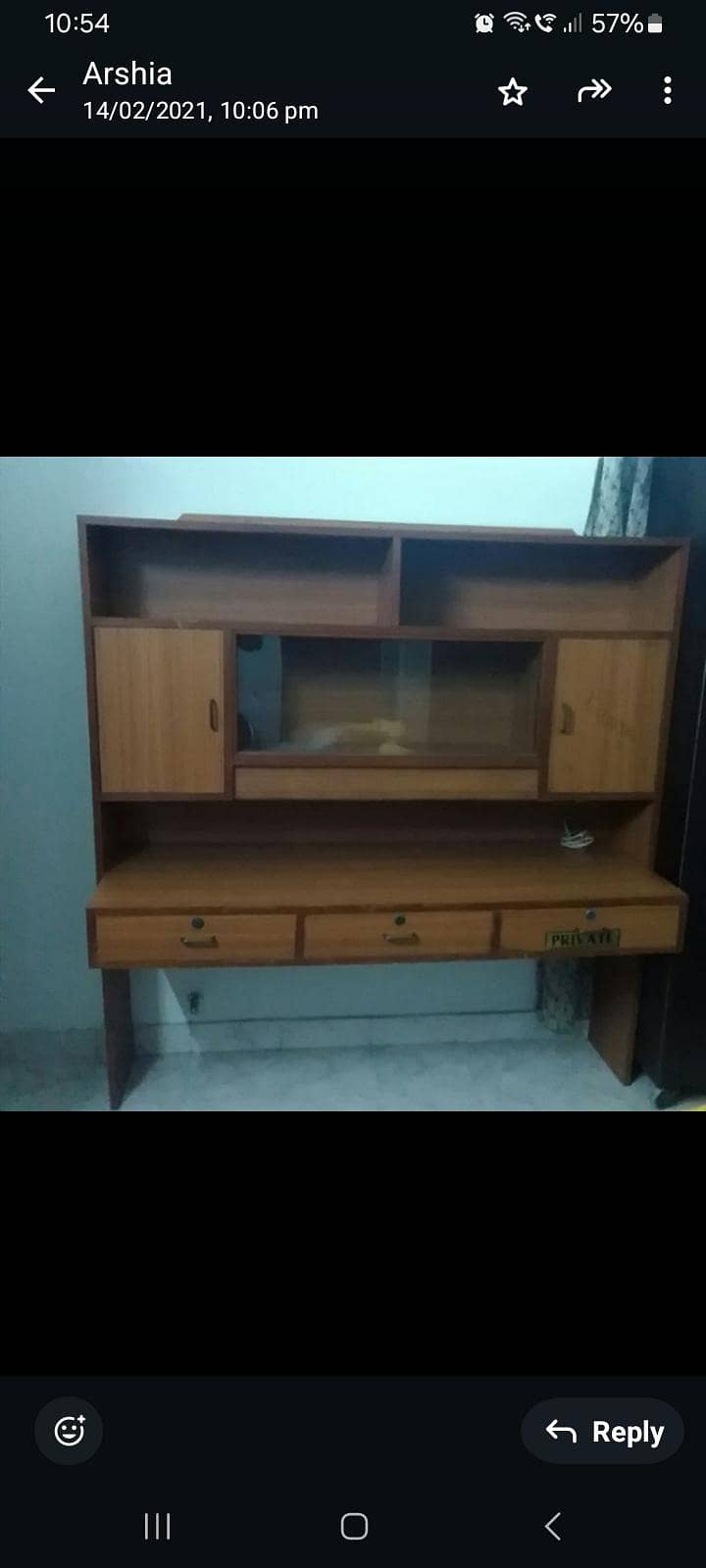 3 in 1 table study table storage and bookshelf 0