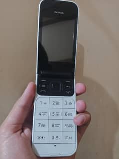 Nokia 2720 Flip mobile non PTA Just open box brand new phone