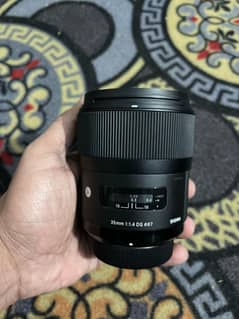 sigma 35mm (1.4) Nikon mount