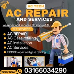ac installation service and repairng all kinds