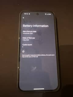 Google Pixel 9A 256 GB non active PTA
