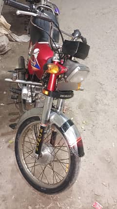 Honda CD-70 Red Color Condition 10/09