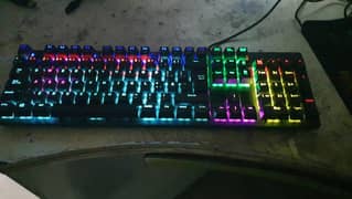 HP GK100 Mechanical Keyboard - RGB Backlit - Excellent Condition