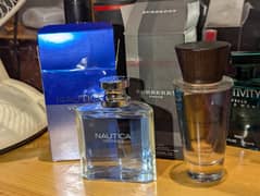 Burberry touch 100ml perfume with box Nautica voyage with box