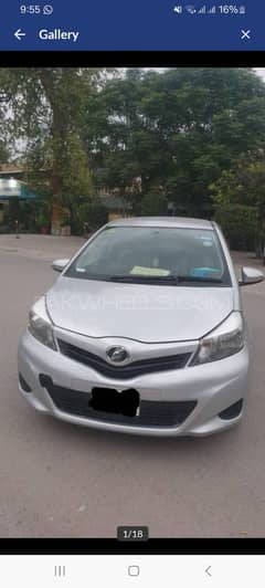 vitz 2011/15 lahore registered 4 grade auction sheet available
