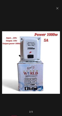220v to 110v supply