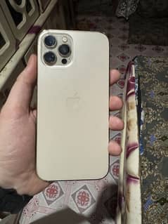 Iphone 12 pro max , PTA APPROVED, BH 86, Golden, 128Gb 10/10