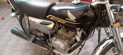 Honda CG 125 self start 2022 registration in 2025