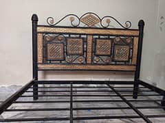 iron bed