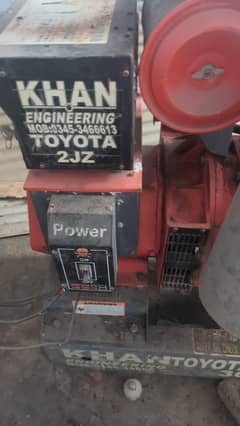 Gas generator 25kva with Samford motor