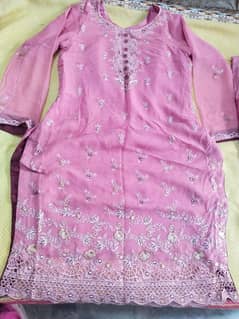 pure chiffon suit