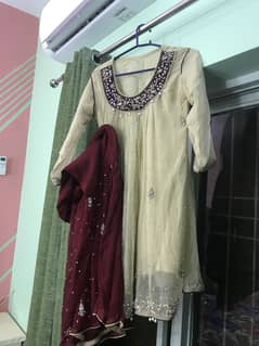 Fancy wedding dress and engagement dress for bride