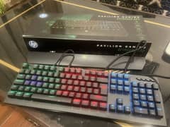 HP Pavilion Gaming Keyboard 800 Red Mechanical RGB Switches Box Pack