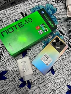 New Cell phone infinix note 40