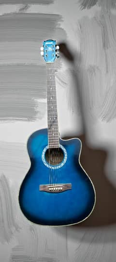 Guitar with bag good condition