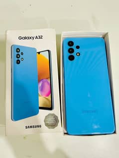 Samsung A30 For Sale box And Cable one hand use
