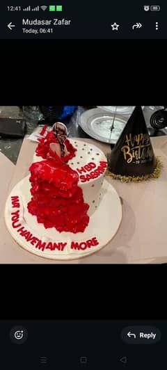 customize cake available