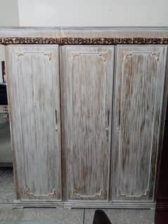 Wooden wardrobe