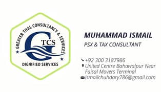 Income Tax & Pakistan Stock Market