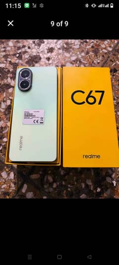 realme c67 ram 8/128gb