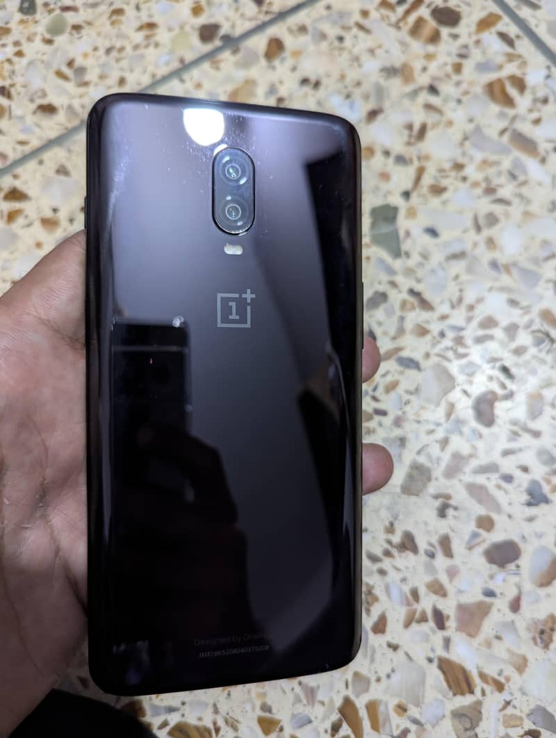 Oneplus 6T 8/128 Finger Display Smooth set Exchange Possible 0