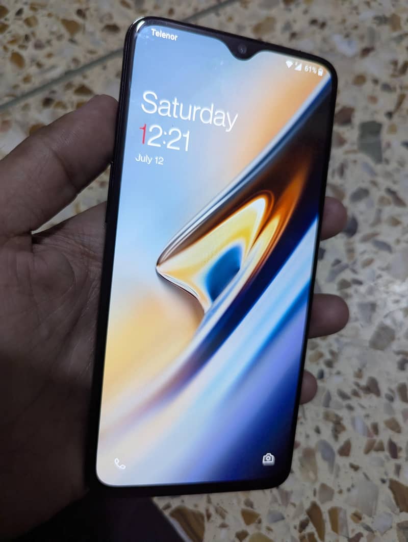 Oneplus 6T 8/128 Finger Display Smooth set Exchange Possible 3