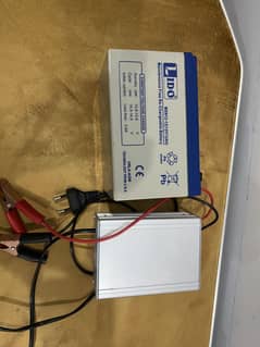 Battery with charger