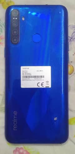 Realme 5 with box charger