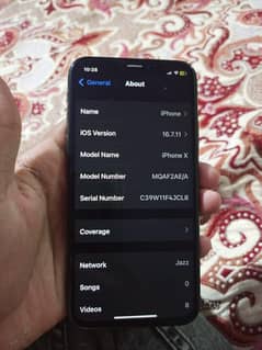 I phone x pta prove 256 gb battery 93 (03263851760 WhatsApp)