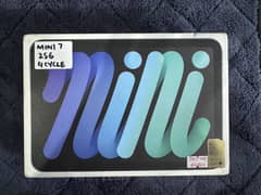 APPLE IPAD MINI 7 256 GB GREY 4 CYCLES