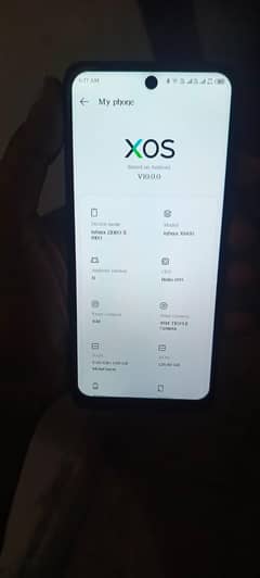 infinix zero x neo 13/128 with box