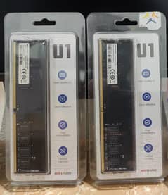 CL 16 HIKVISION U1 (2x16GB) 32GB DDR4 3200MHz RAMS Two Sticks kits