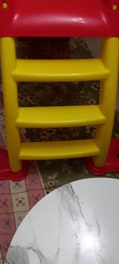 4 step slide for sale. . selling due to space issue. . condition is like n