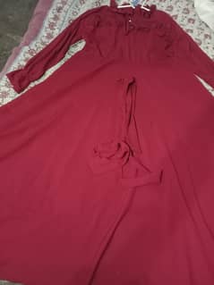 New long frock with belt