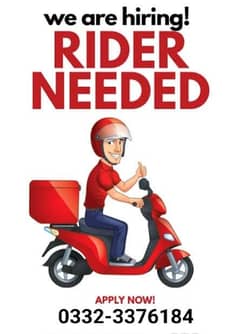 Food Delivery Rider for Pizza Restaurant