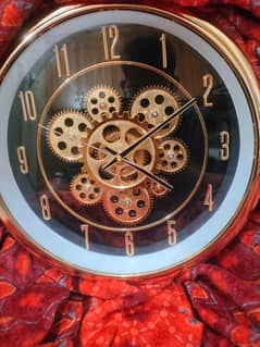 Wall Gold mechanical clock