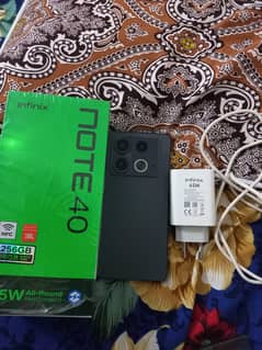 infinix note 40 full box (1 dot)