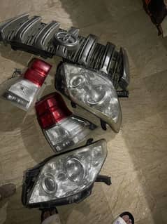 Prado 2012 headlights and Front grill