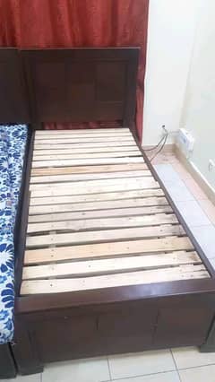 Single bed with 2inch Mattress