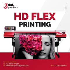 Flex Printing | Offset Printing | Sign Board | 3d Wallpaper in sialkot