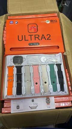 Smartwatch ultra 2, 10 in 1 box pack 100% original product
