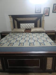 Pure wooden Bed