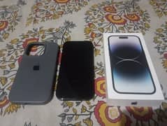 I phone 14 pro Factory unlocked 4 months sim time Available 128gb