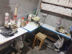 over lock,caje,picko machines fresh machines second hand