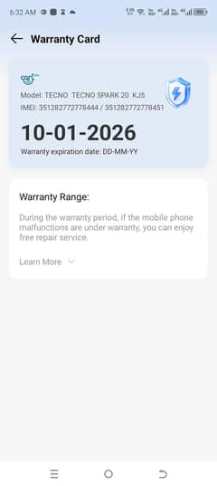 Tecno Spark 20 kJ5