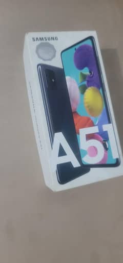 samsung A51  Dual sim official pta approved  one hand used